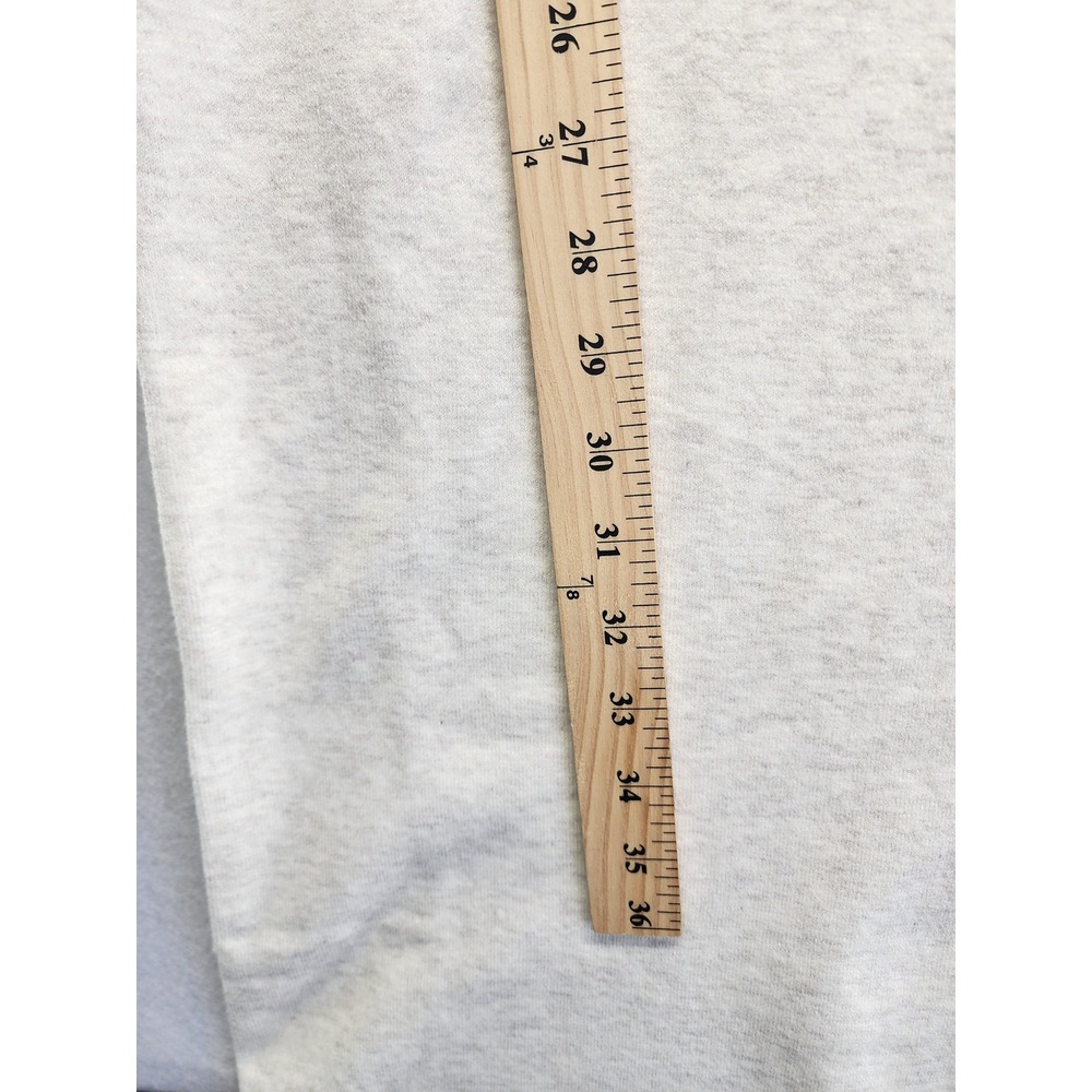 Tommy Hilfiger Heather Beige Collared V-Neck Long Sleeve Sweater Midi Dress XS - Picture 4 of 12